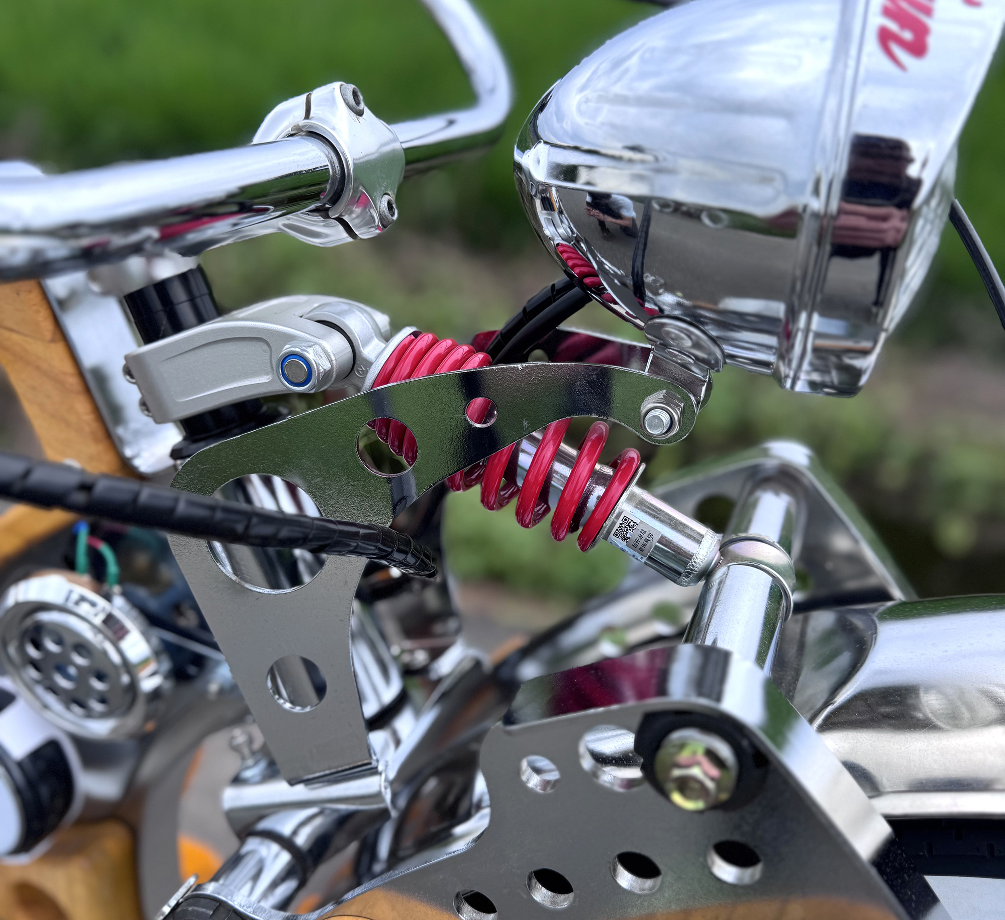 Steam Punk Chrome Ebike